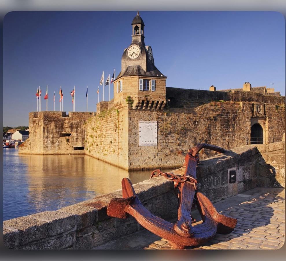 Coeur De Concarneau, Appartement Entier, Proche Centre, Corniche Et Plage Avec Parking Eksteriør bilde