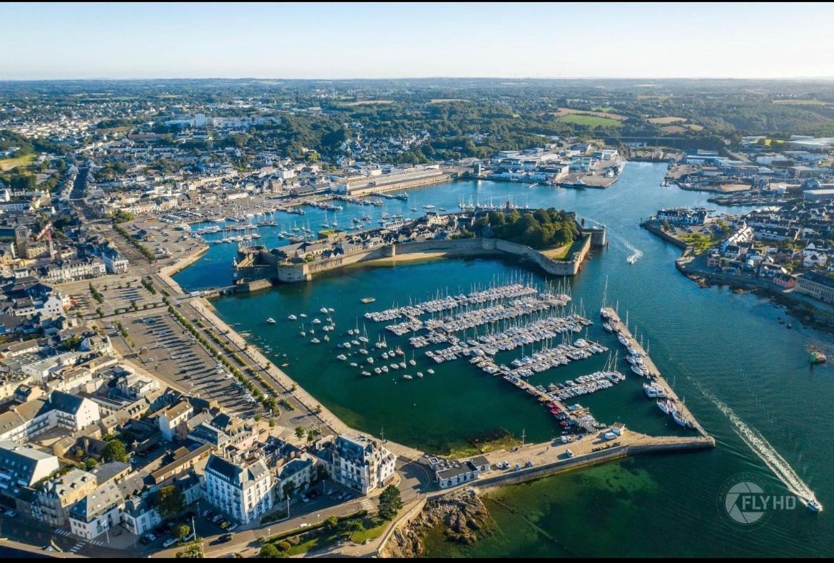 Coeur De Concarneau, Appartement Entier, Proche Centre, Corniche Et Plage Avec Parking Eksteriør bilde
